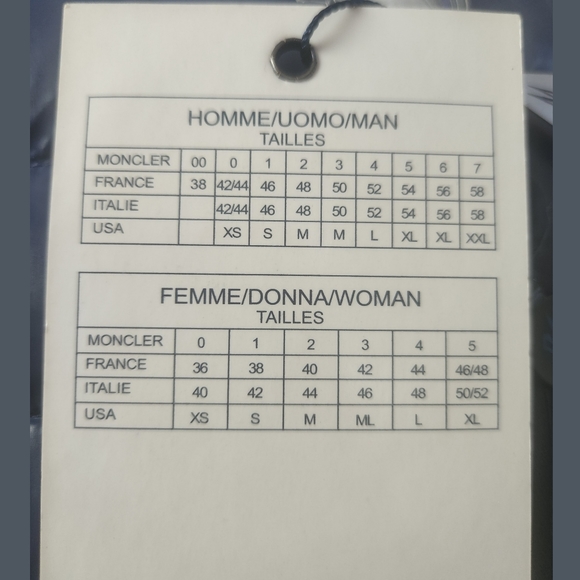 Moncler NWT Navy Blue Cereste Puffer Coat Sz Medium - Picture 16 of 16